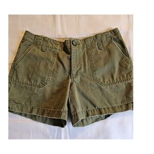vtgY2K Old Navy Olive Green Military Cargo Utility Shorts 28" Waist size 1